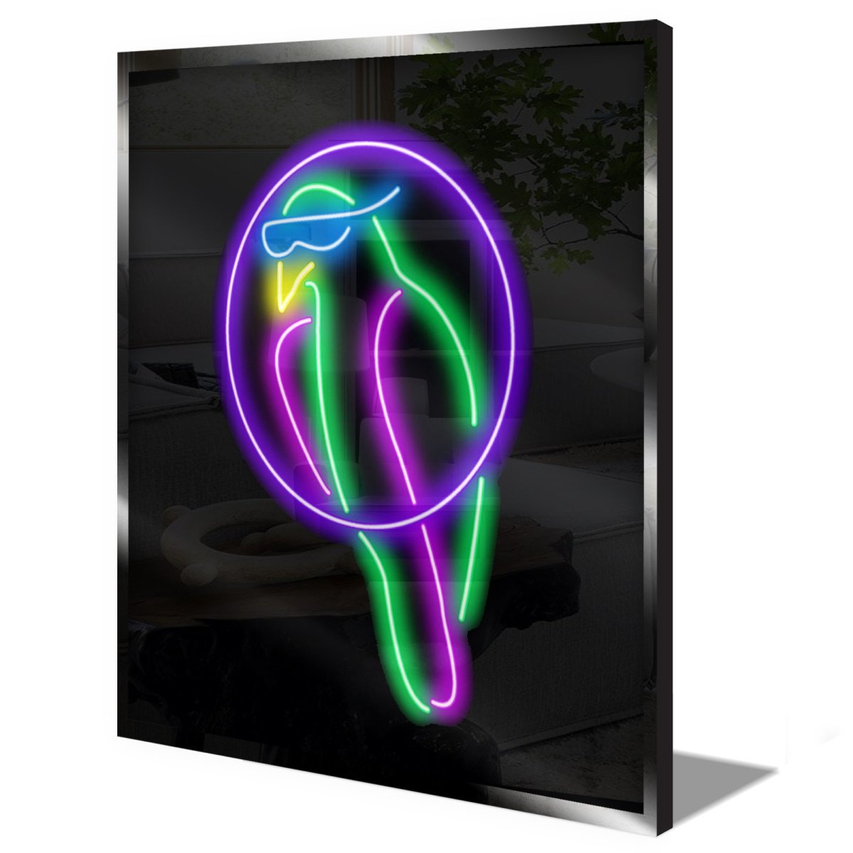Personalised LED Neon Sign PARROT - madaboutneon
