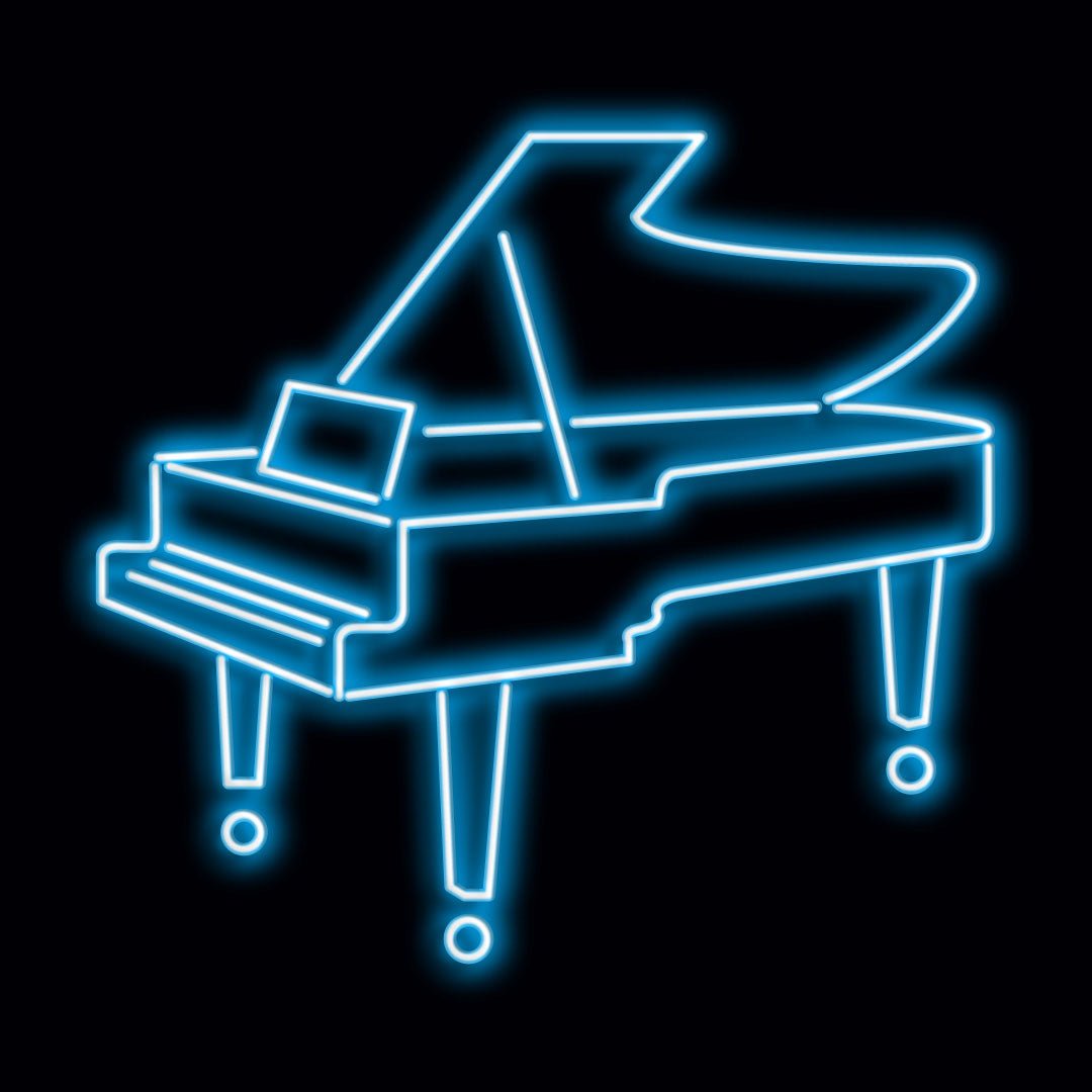 Personalised LED Neon Sign PIANO 2 - madaboutneon