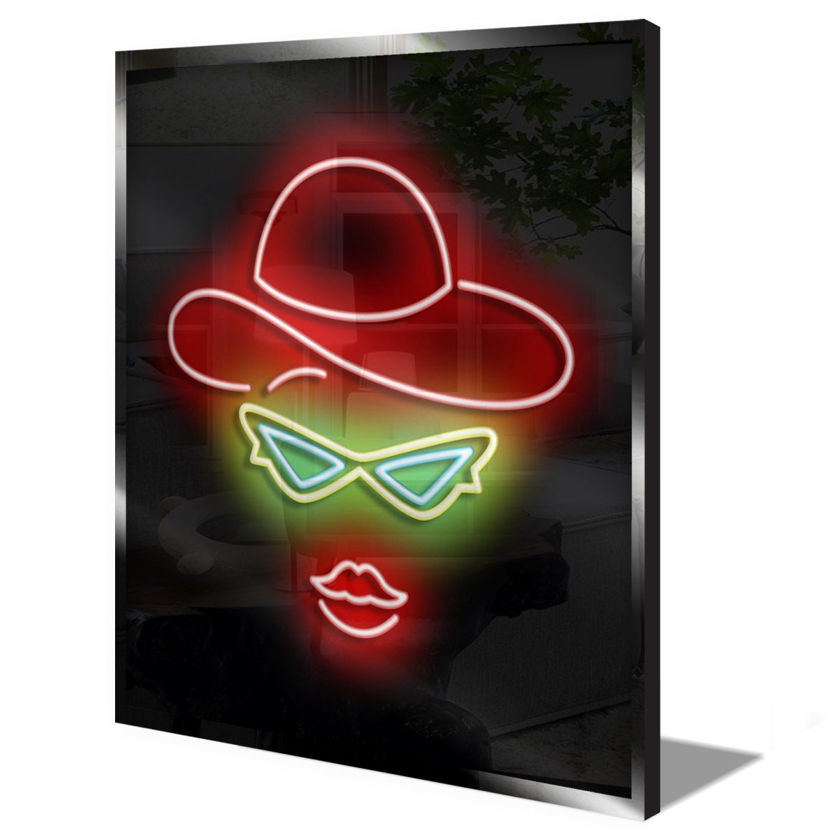 Personalised LED Neon Sign RED HAT - madaboutneon