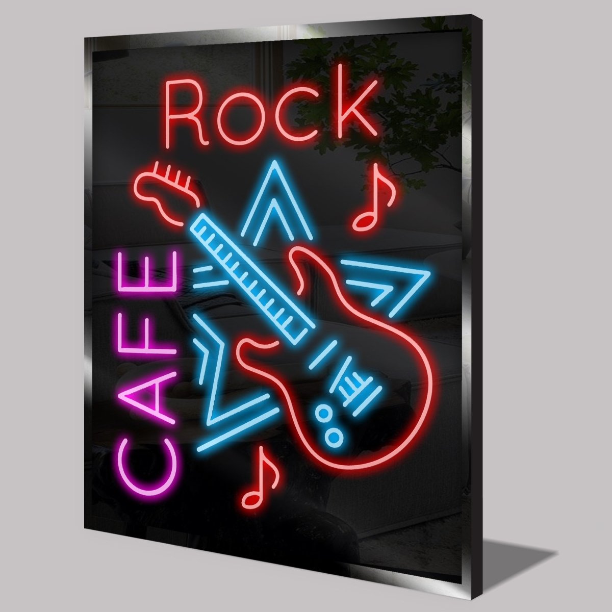 Personalised LED Neon Sign Rock Cafe - madaboutneon