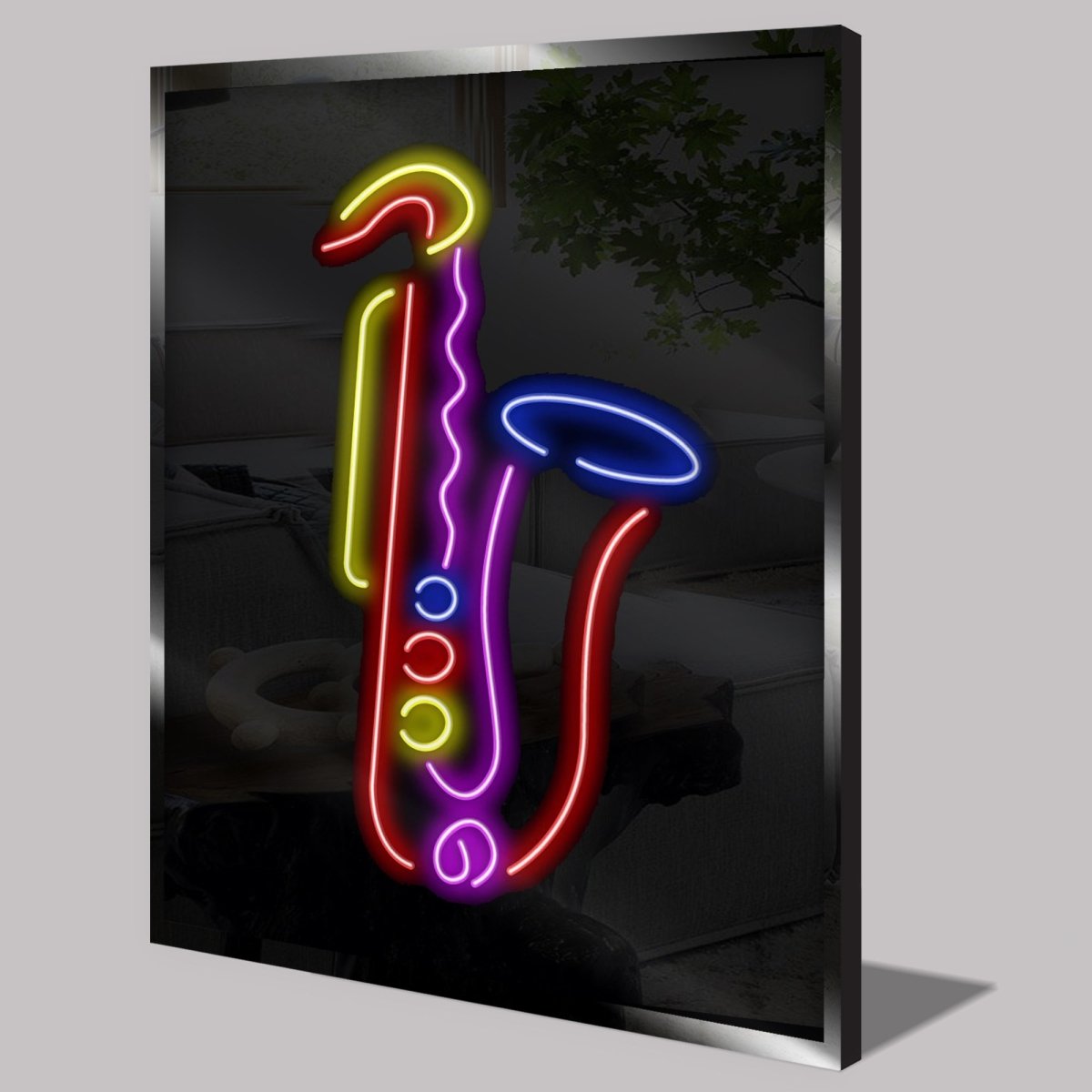 Personalised LED Neon Sign SAX 1 - madaboutneon