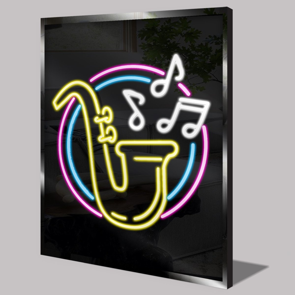Personalised LED Neon Sign SAX 3 - madaboutneon