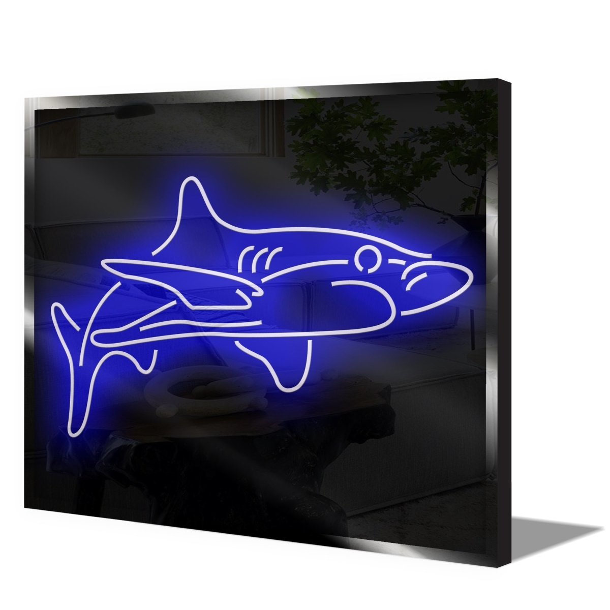 Personalised LED Neon Sign SHARK - madaboutneon