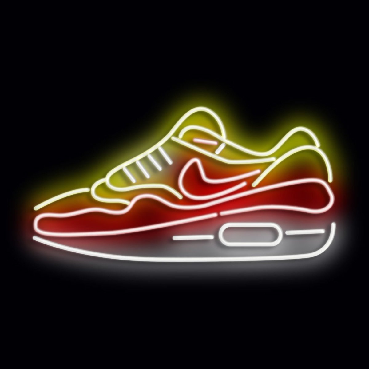 Personalised LED Neon Sign SHOES - madaboutneon