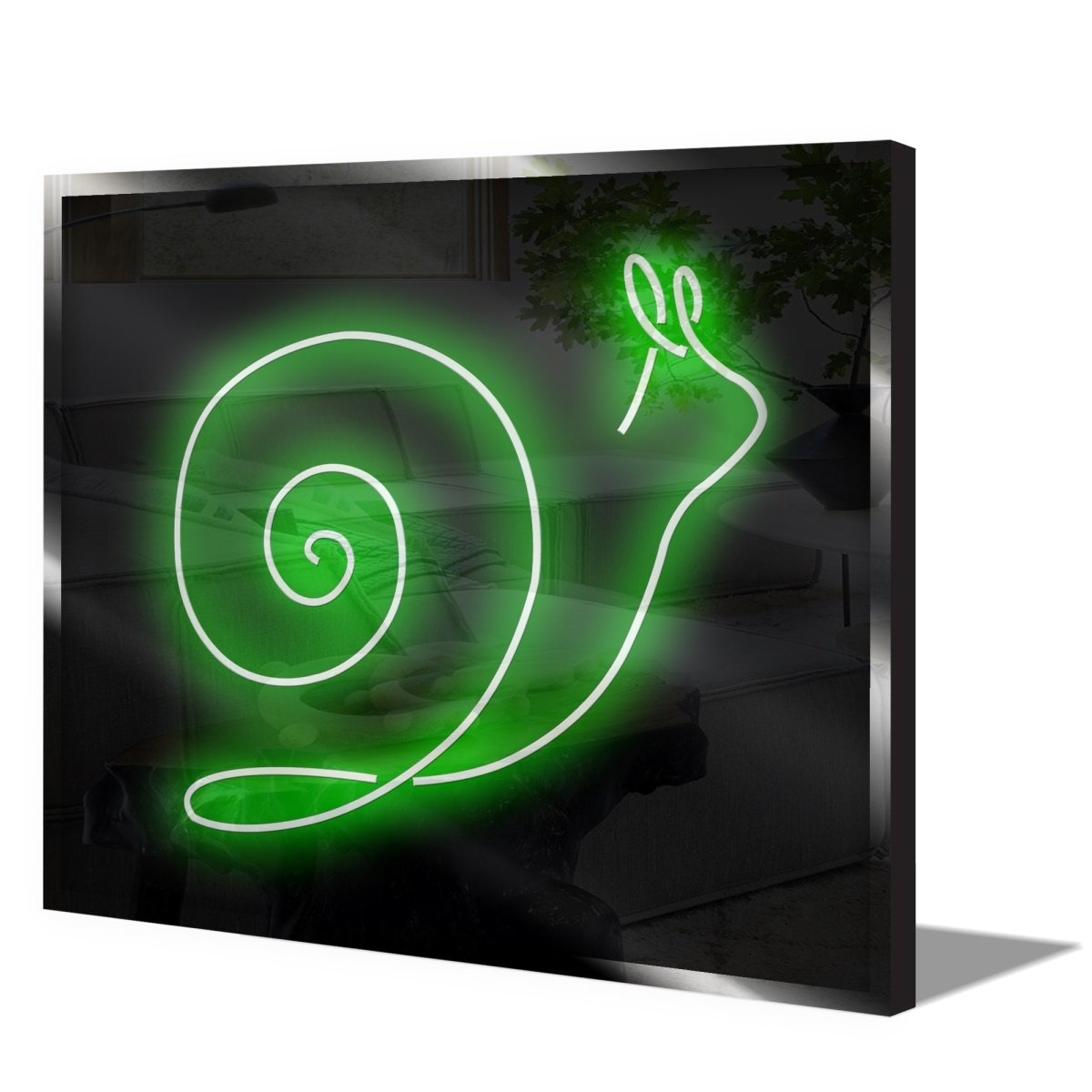 Personalised LED Neon Sign SNAIL - madaboutneon