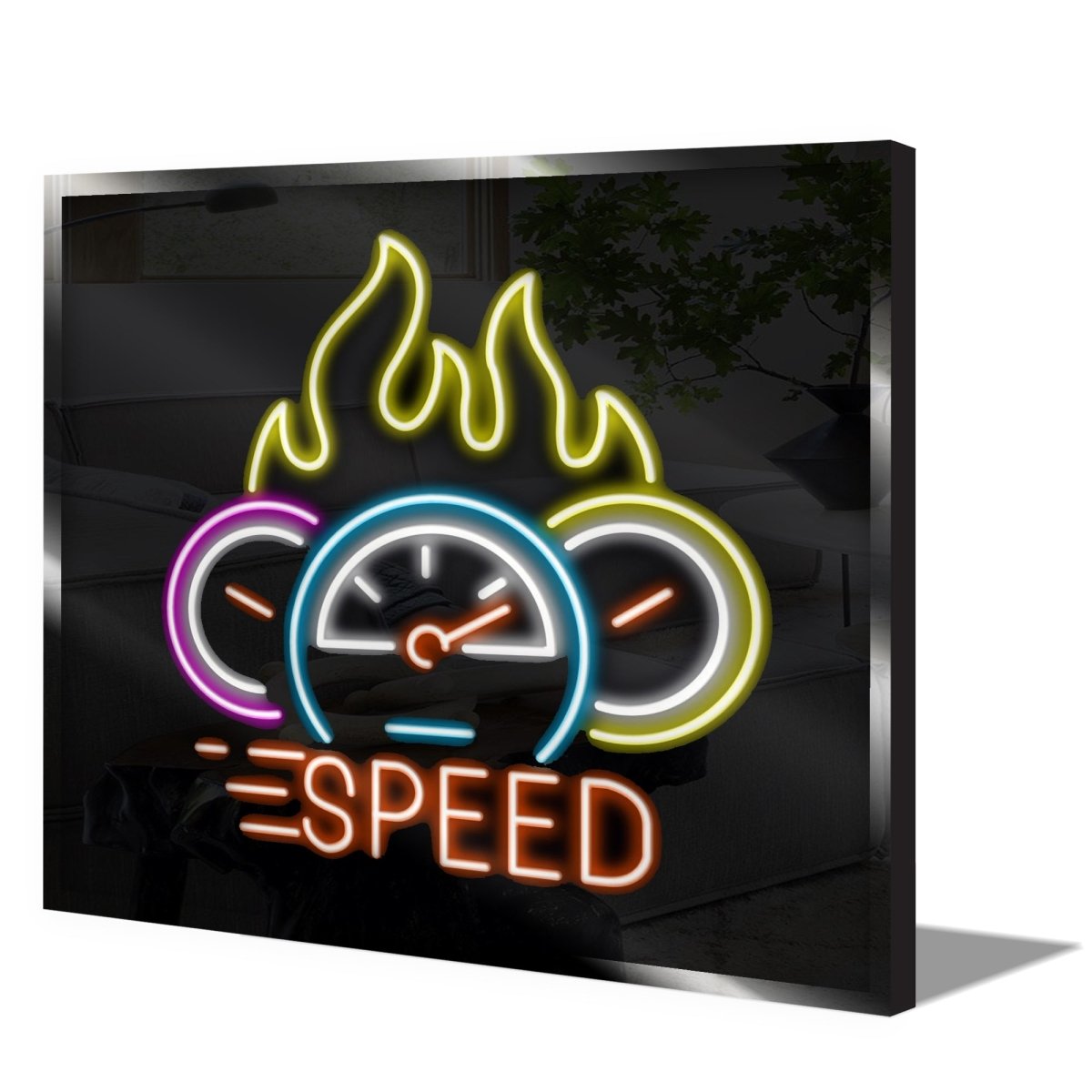 Personalised LED Neon Sign SPEED 2 - madaboutneon