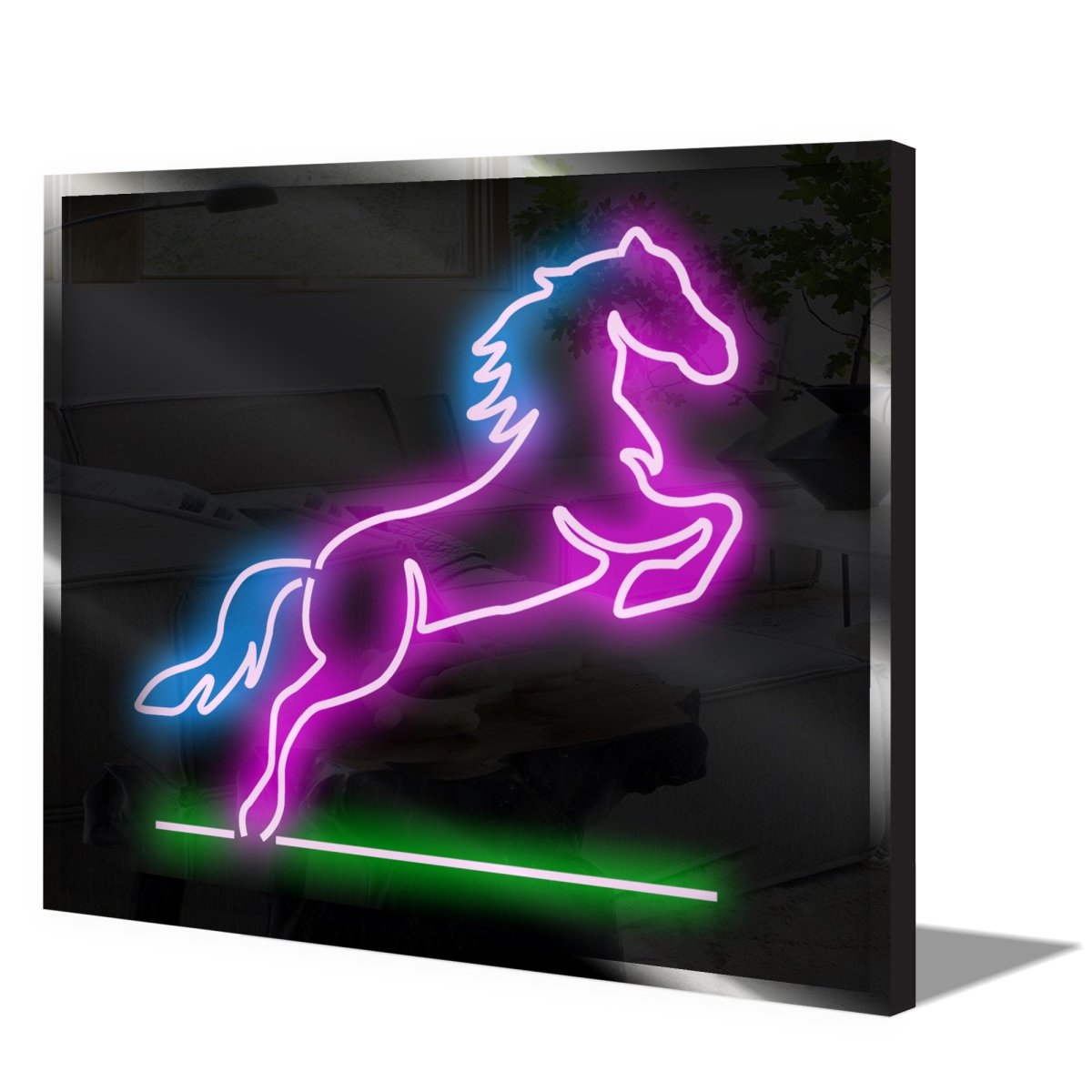 Personalised LED Neon Sign STALLION - madaboutneon