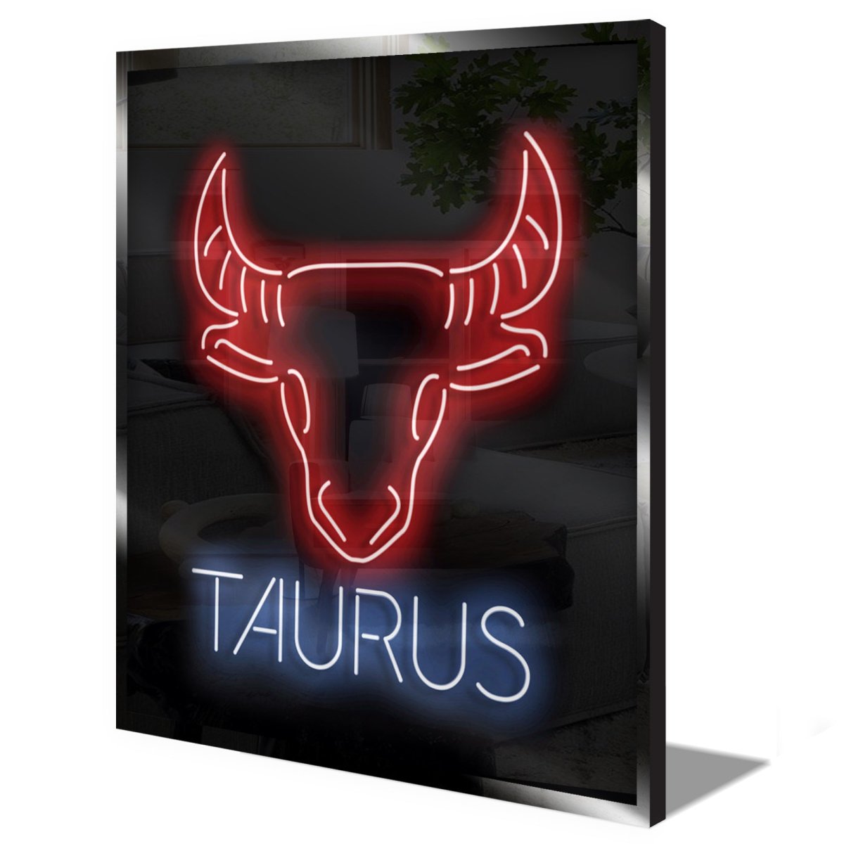 Personalised LED Neon Sign TAURUS - madaboutneon