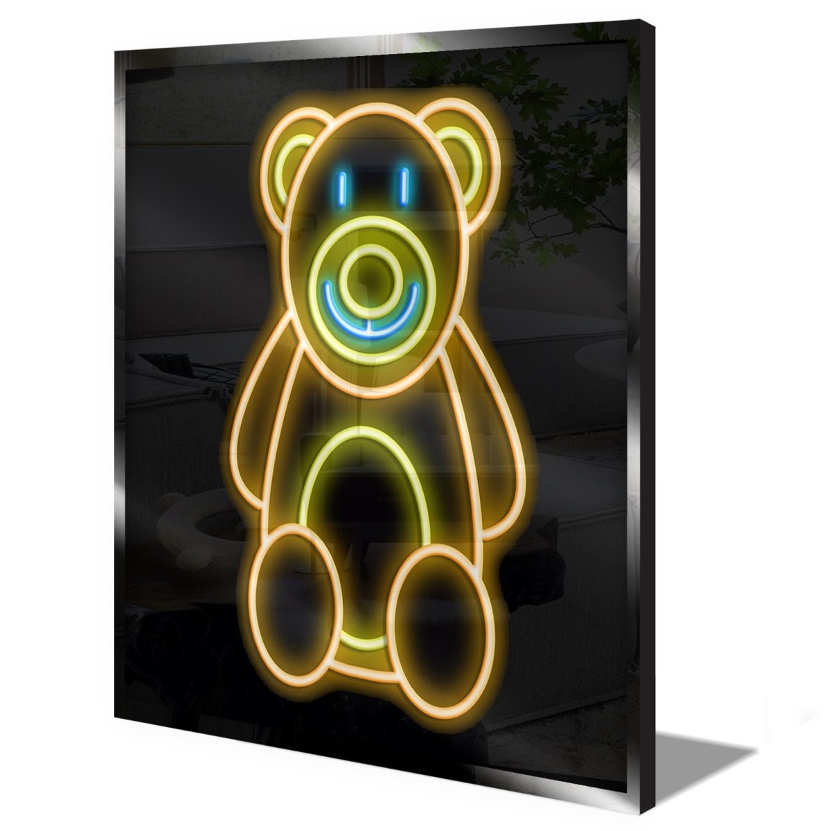 Personalised LED Neon Sign TEDDY - madaboutneon