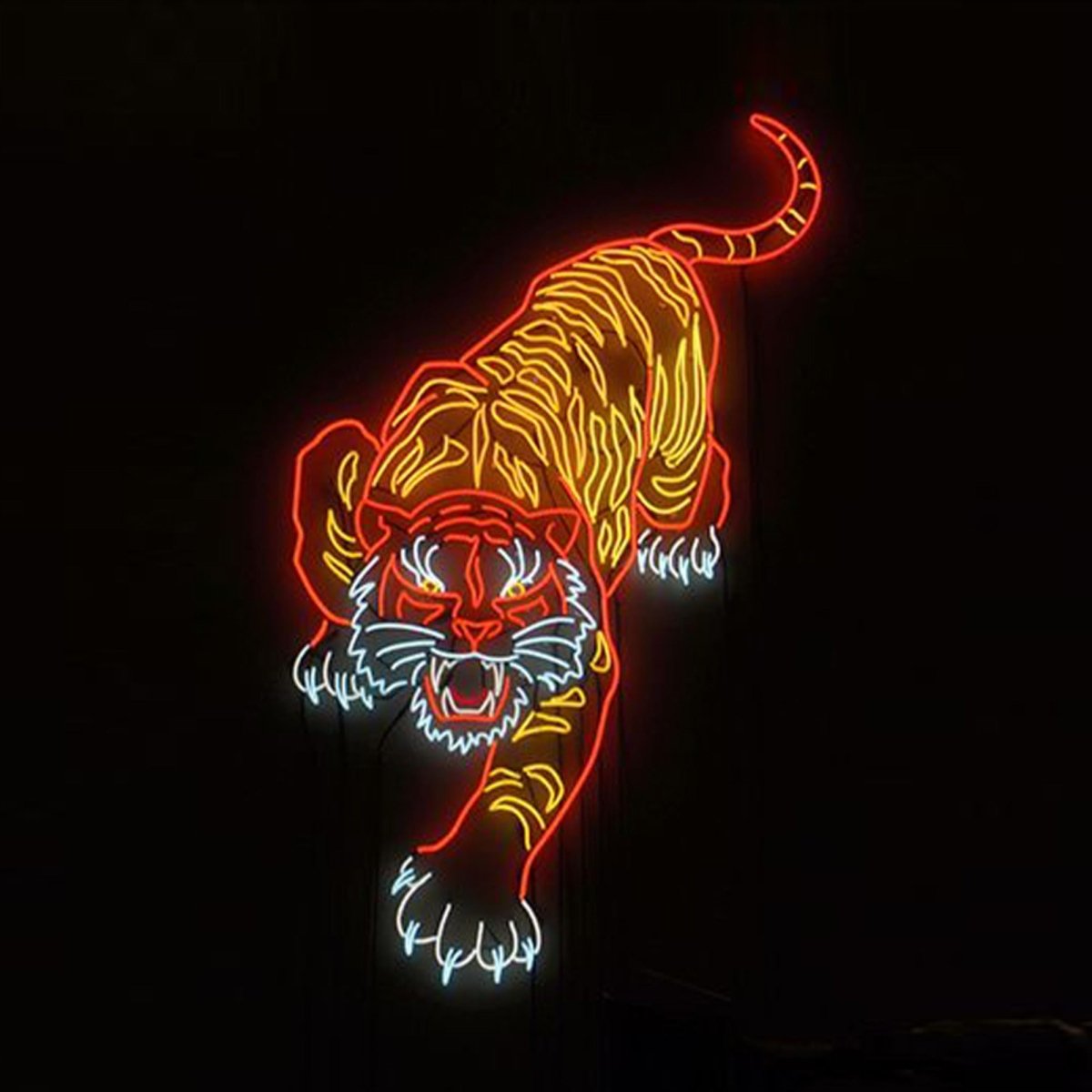 Personalised LED Neon Sign TIGER - madaboutneon