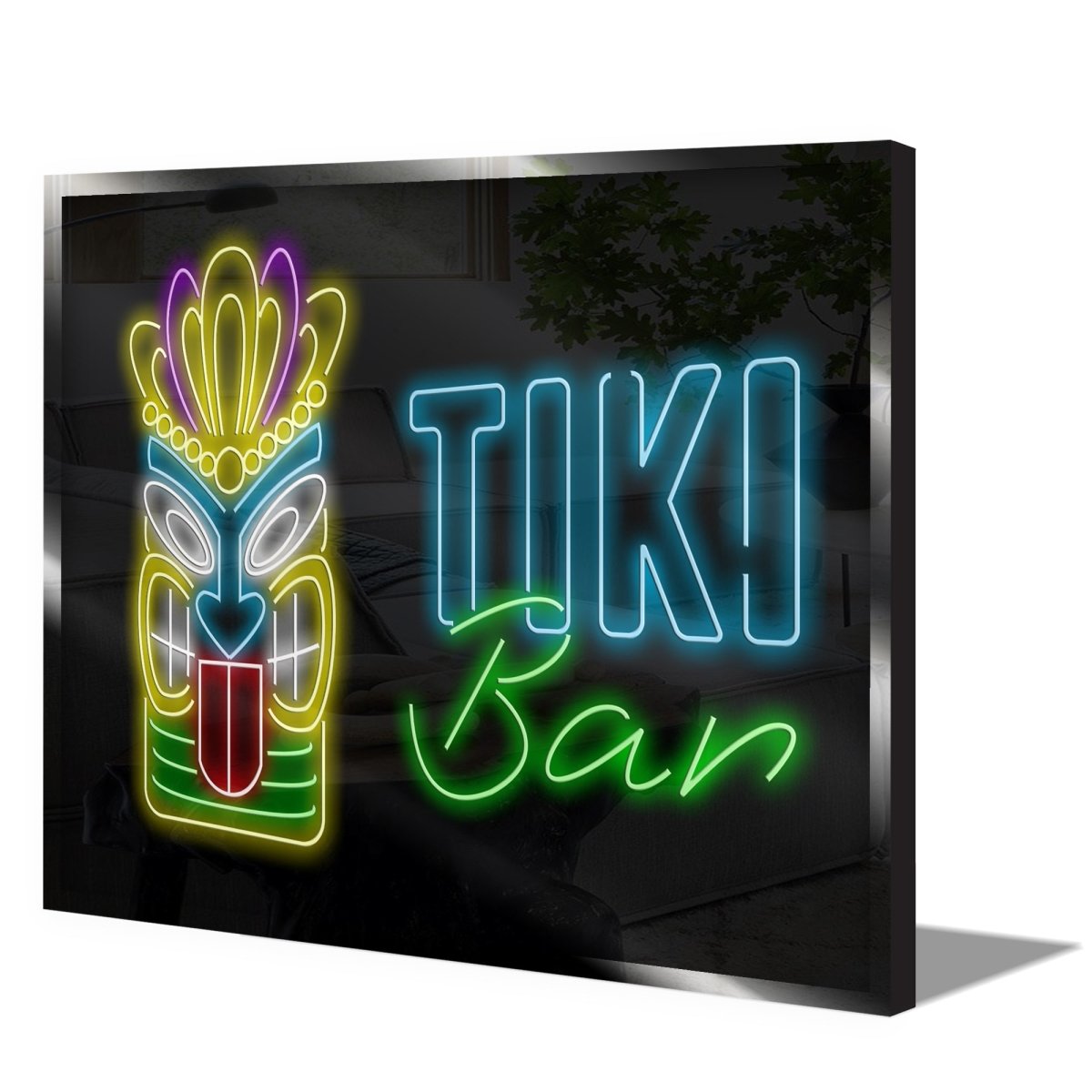 Personalised LED Neon Sign TIKI BAR - madaboutneon