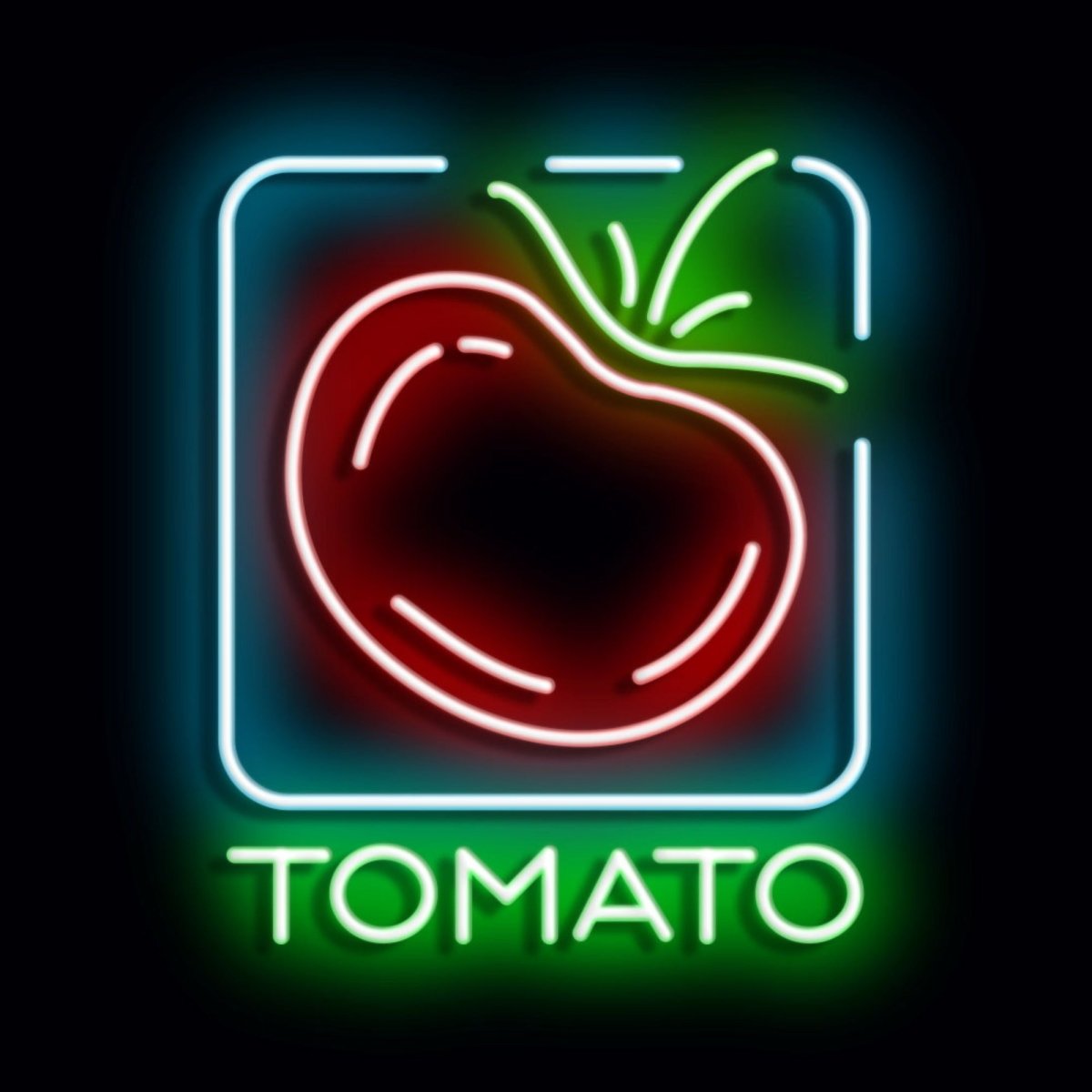 Personalised LED Neon Sign TOMATO - madaboutneon