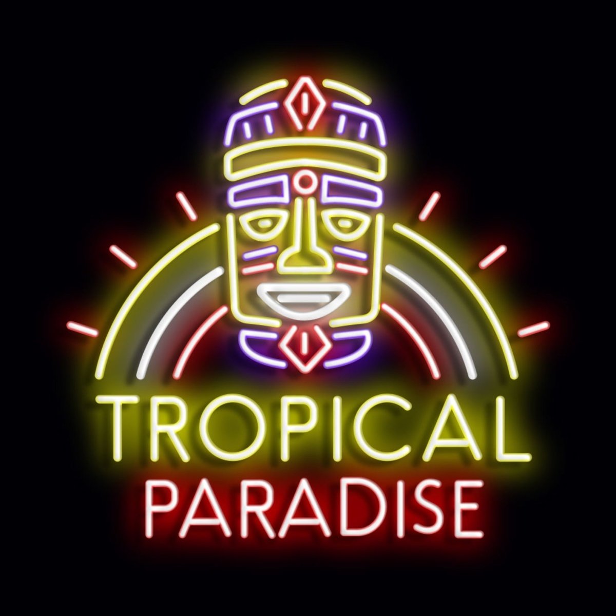 Personalised LED Neon Sign TROPICAL - madaboutneon