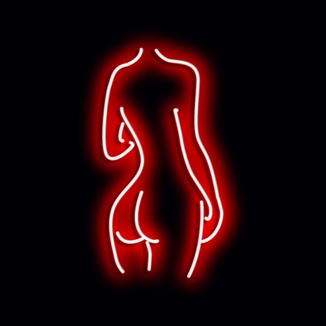 Personalised LED Neon Sign WOMAN 5 - madaboutneon