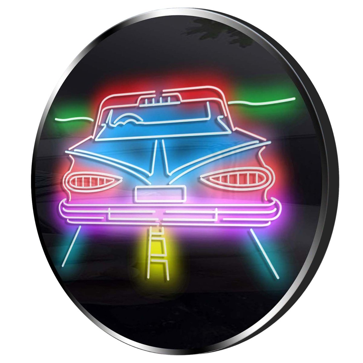 Personalised LED Neon Sign AMERICAR - madaboutneon