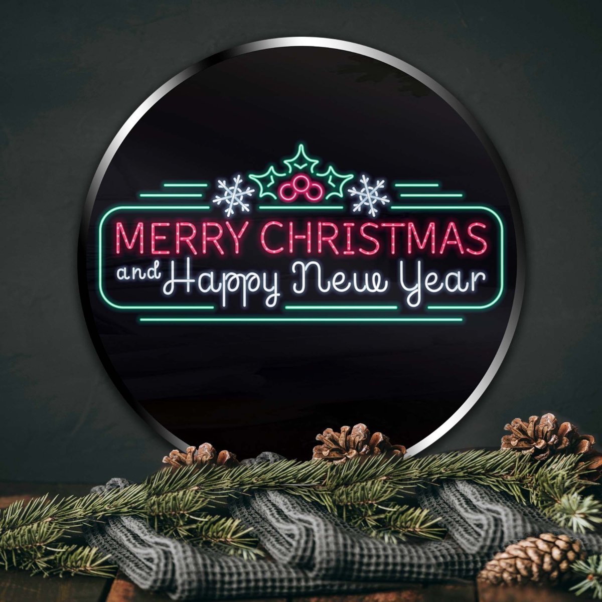 Personalised LED Neon Sign Christmas 19 - madaboutneon