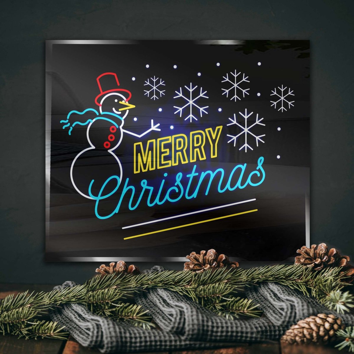 Personalised LED Neon Sign Christmas 24 - madaboutneon