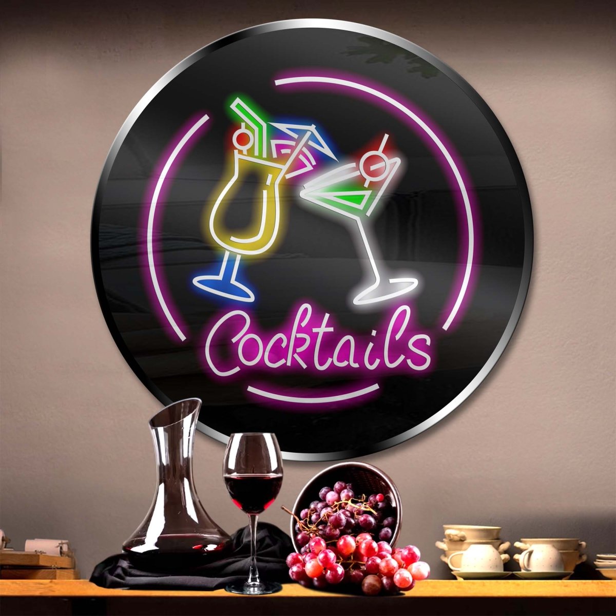 Personalised LED Neon Sign COCKTAIL 3 - madaboutneon