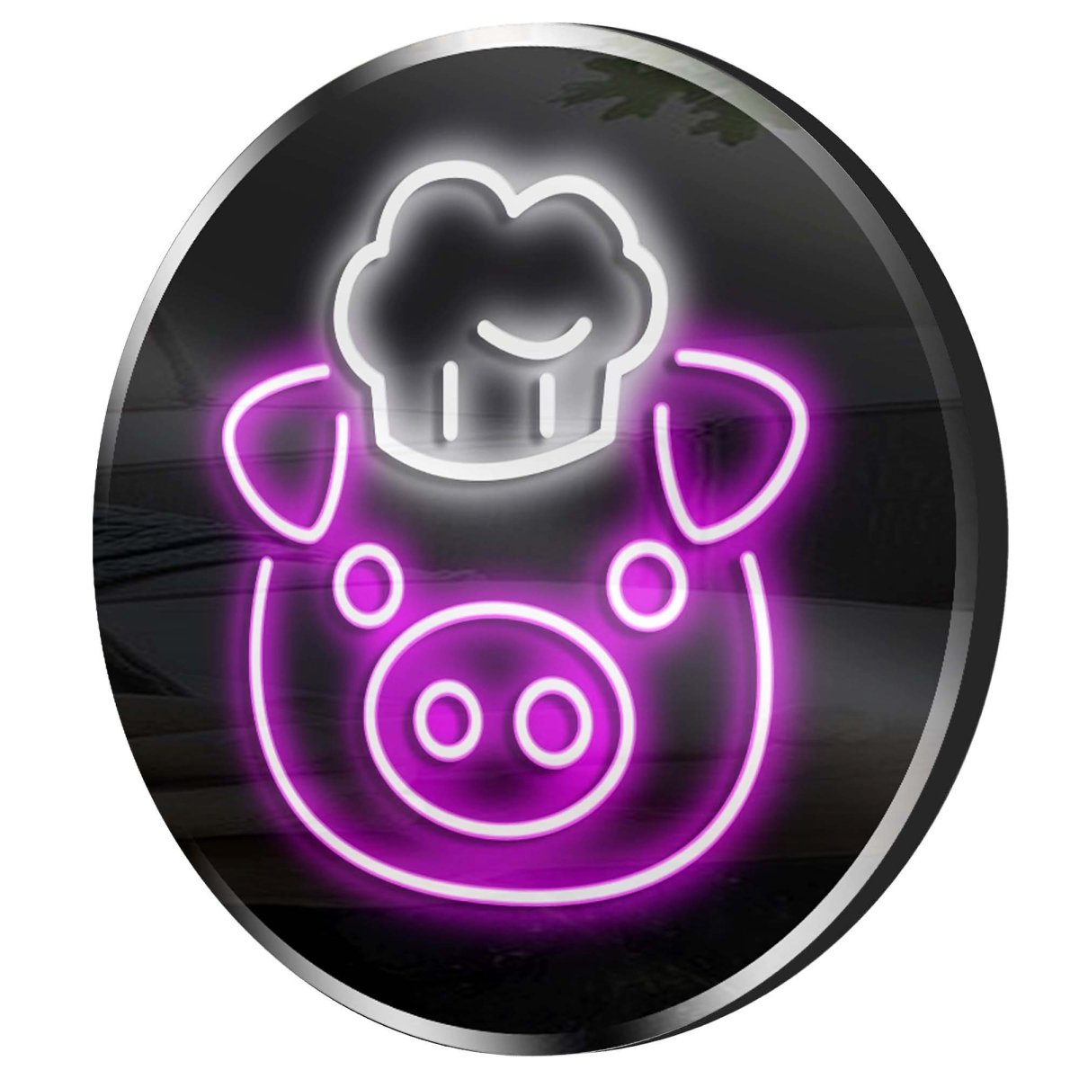 Personalised LED Neon Sign PIG - madaboutneon