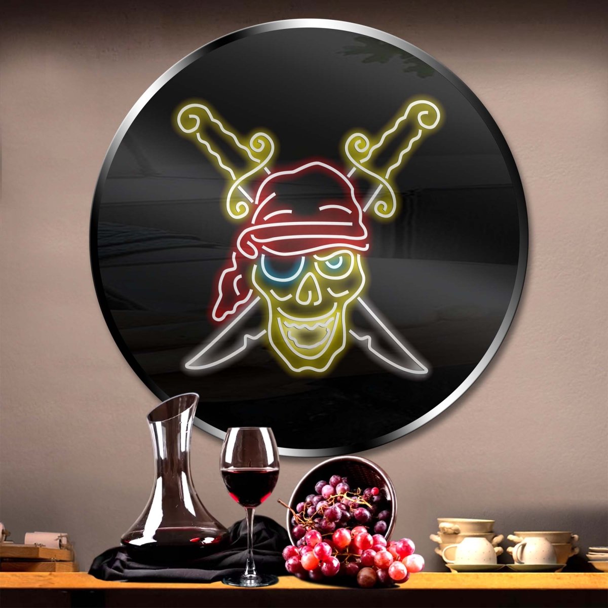 Personalised LED Neon Sign PIRATE - madaboutneon