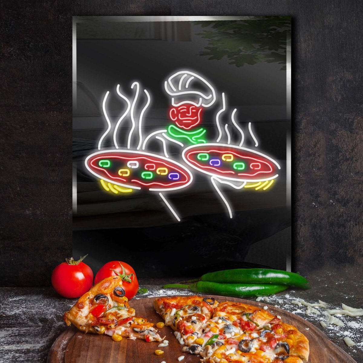 Personalised LED Neon Sign PIZZA 5 - madaboutneon