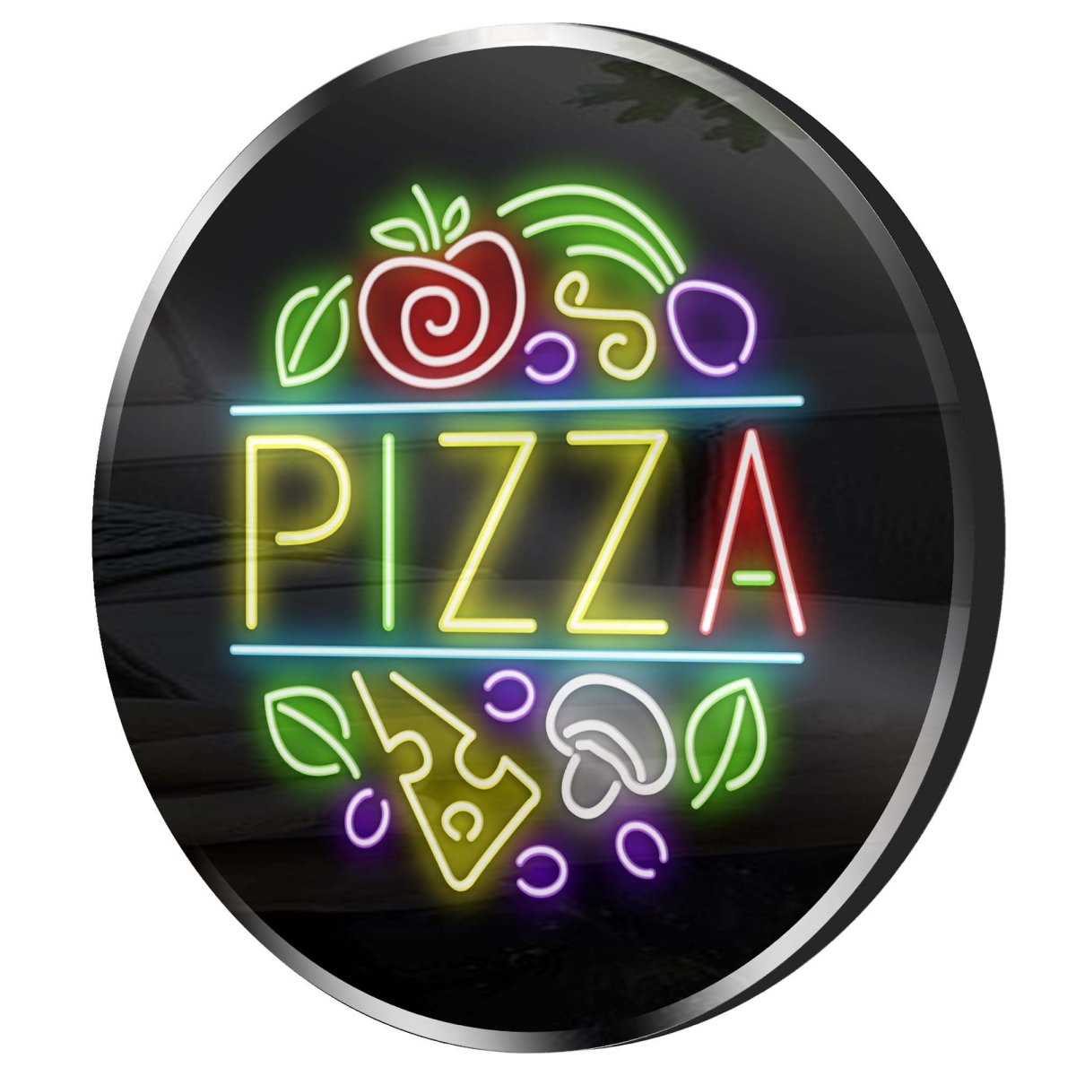 Personalised LED Neon Sign PIZZA2 - madaboutneon