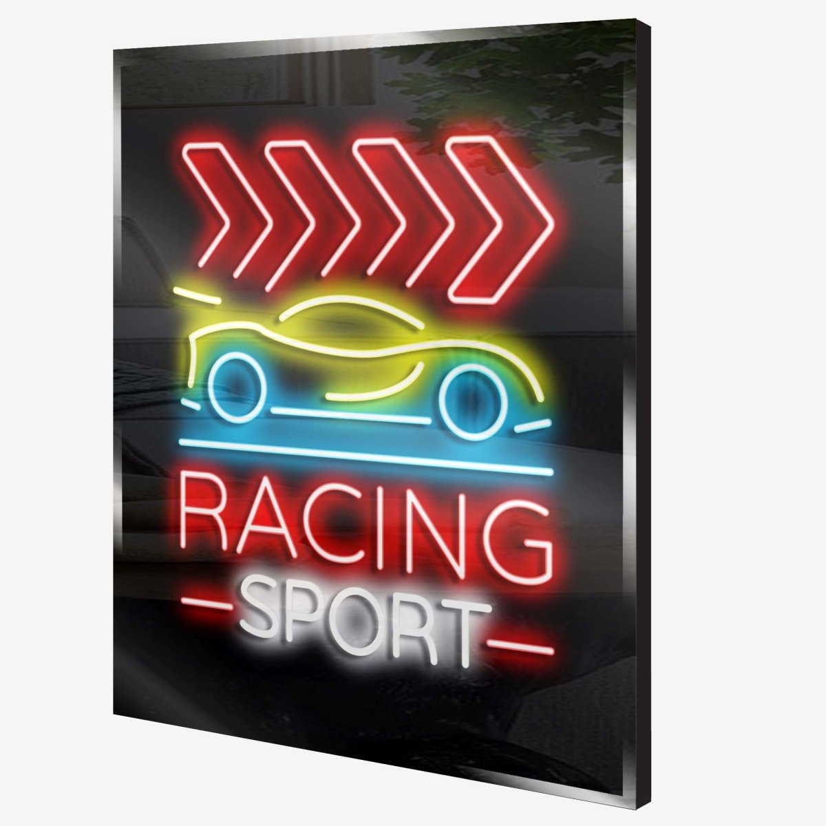 Personalised LED Neon Sign RACING - madaboutneon