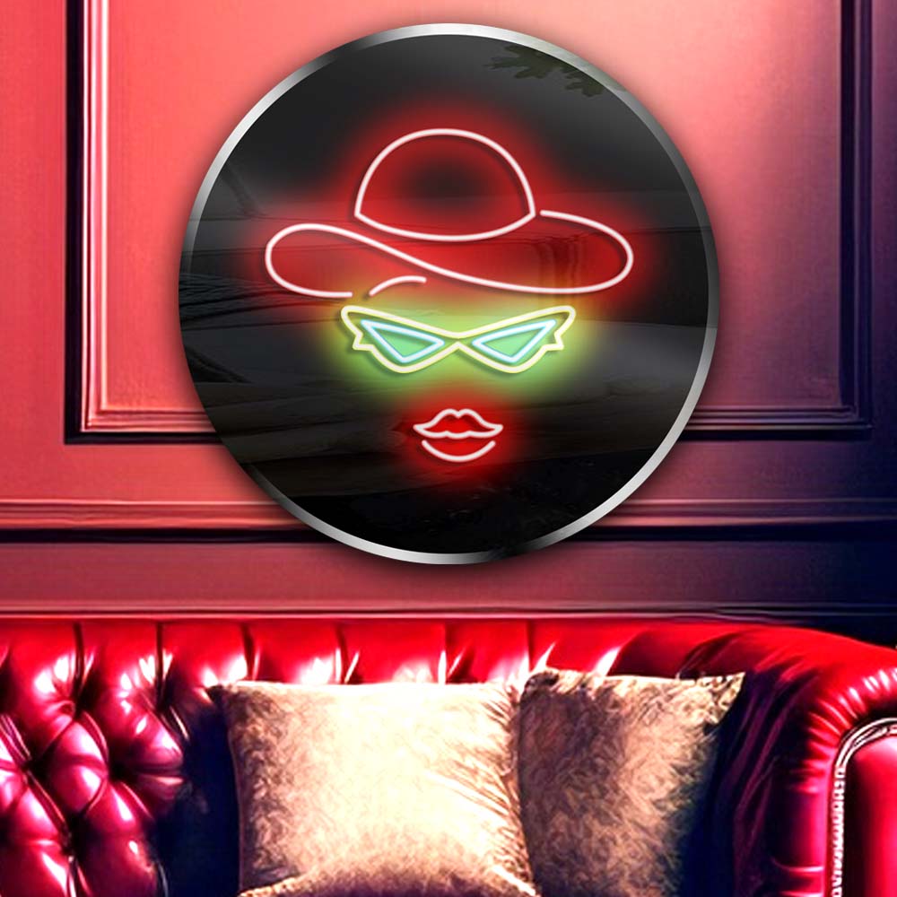 Personalised LED Neon Sign RED HAT - madaboutneon