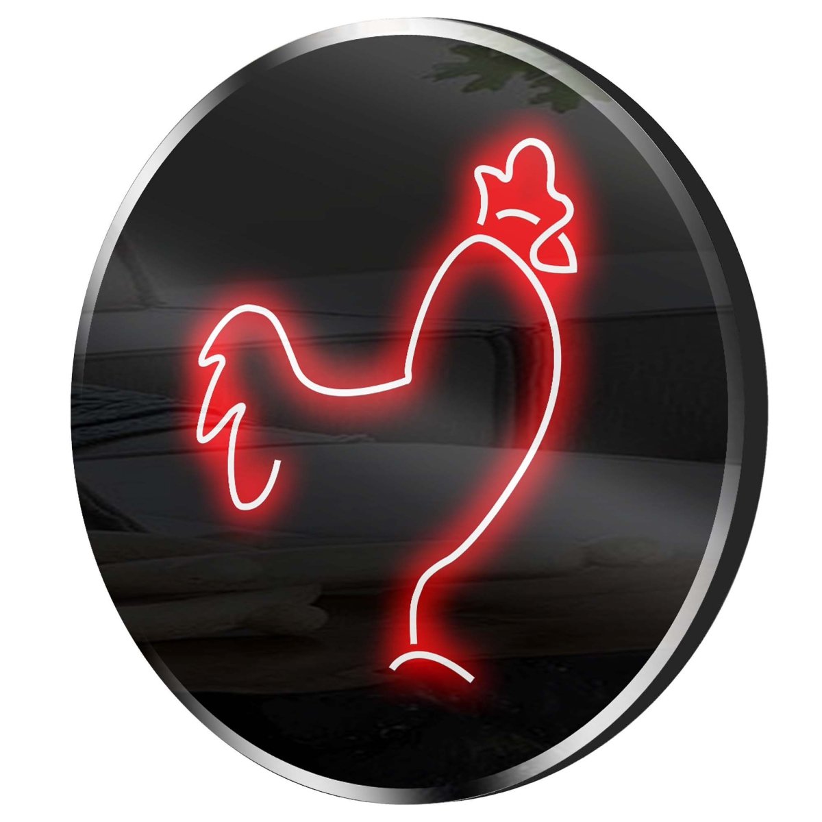 Personalised LED Neon Sign ROOSTER - madaboutneon