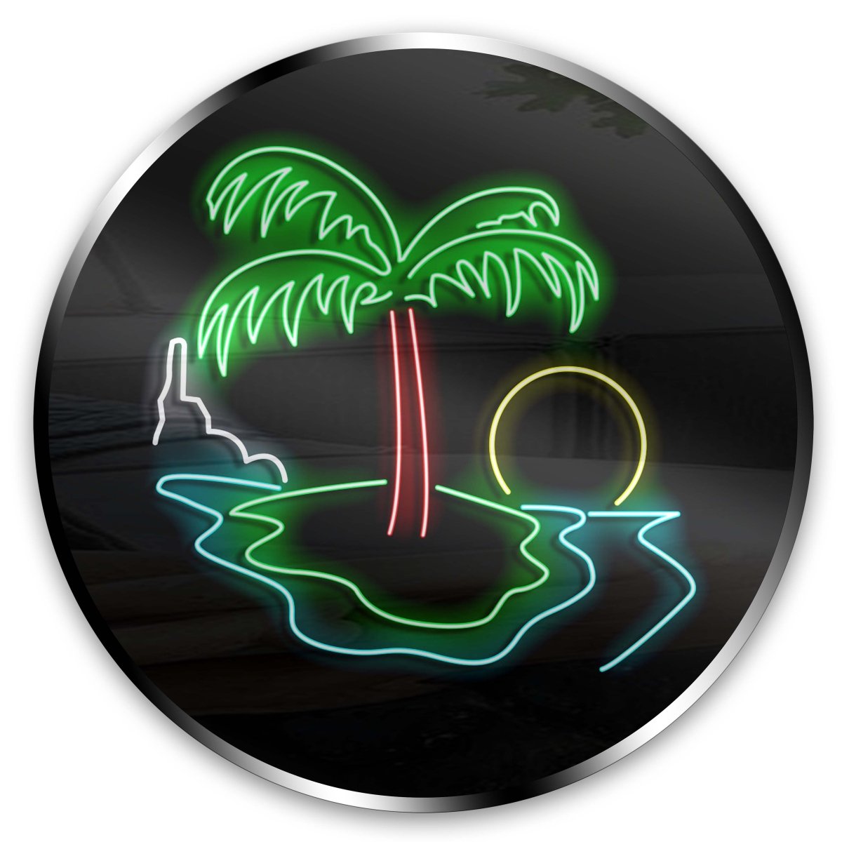 Personalised LED Neon Sign TROPICS - madaboutneon
