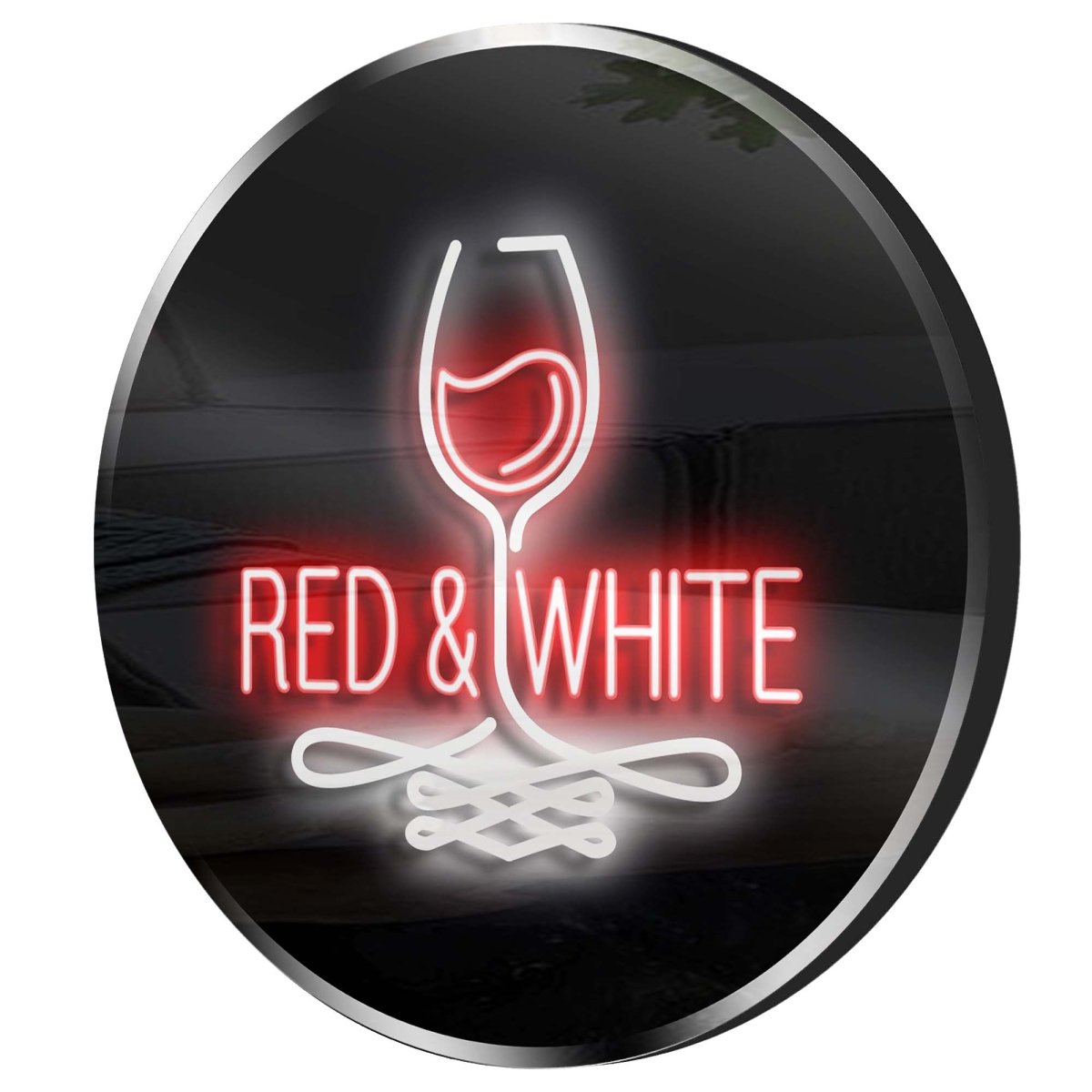 Personalised LED Neon Sign WINE - madaboutneon