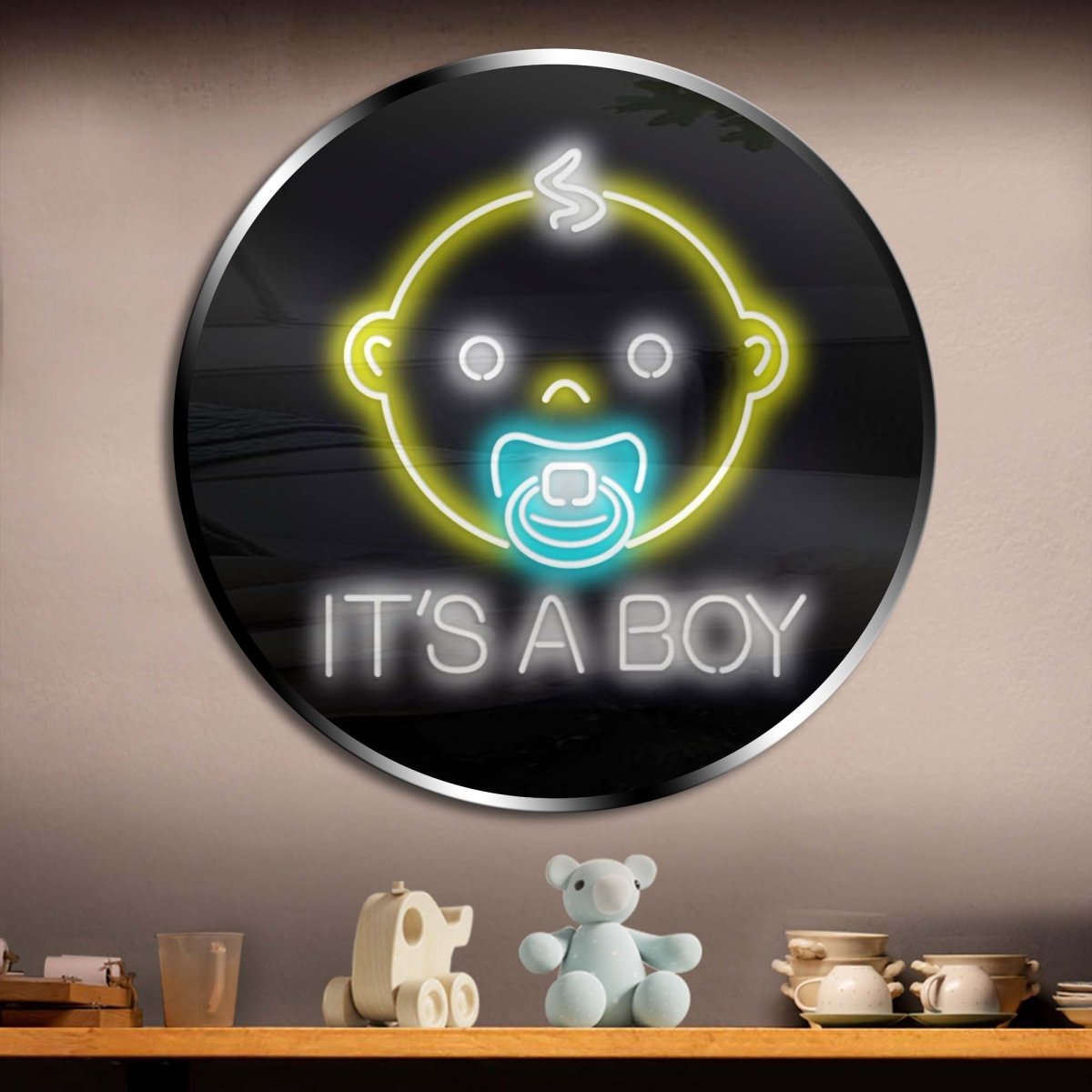Personalized Baby Neon Sign 600mm X 250mm - madaboutneon