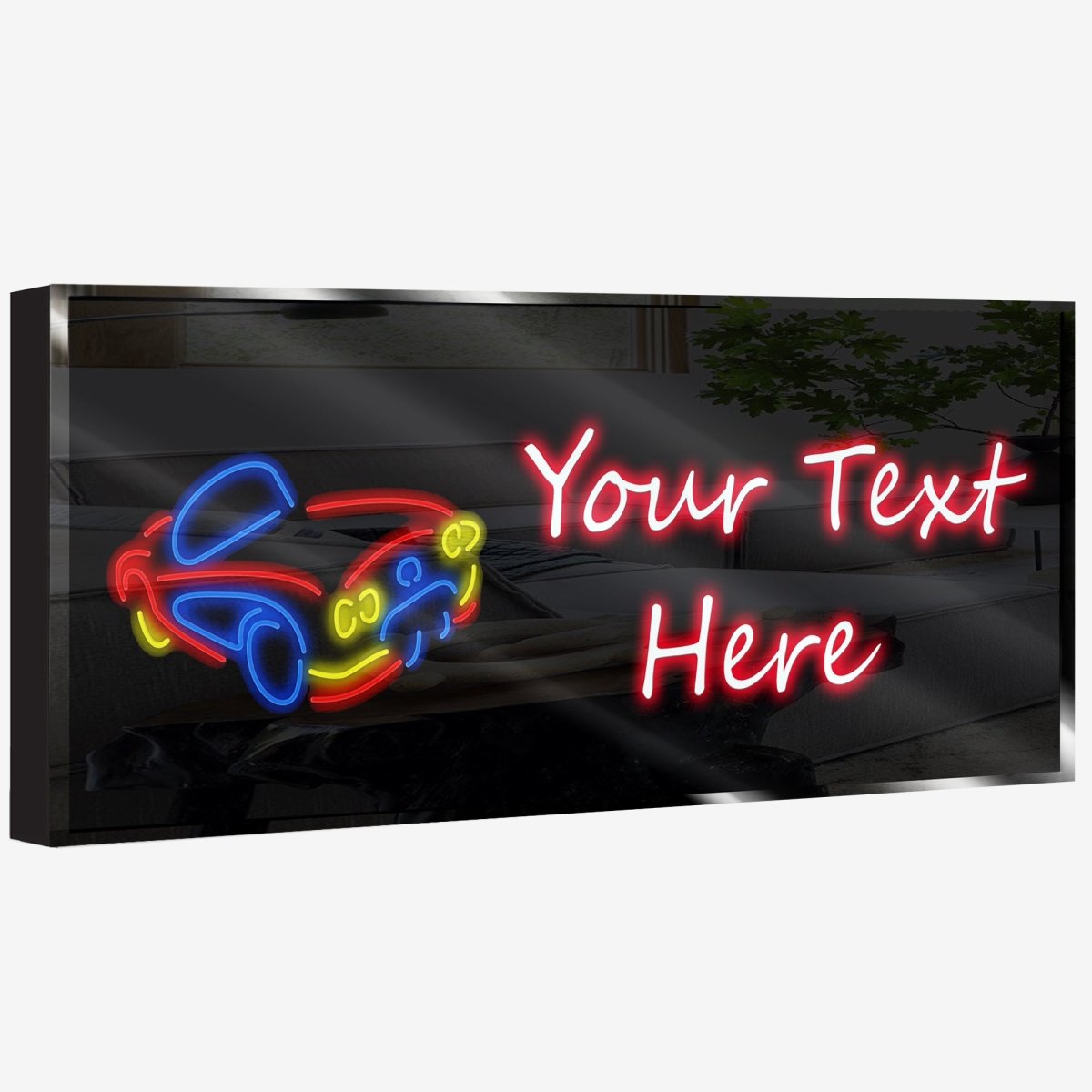 Personalized Car Neon Sign 600mm X 250mm - madaboutneon