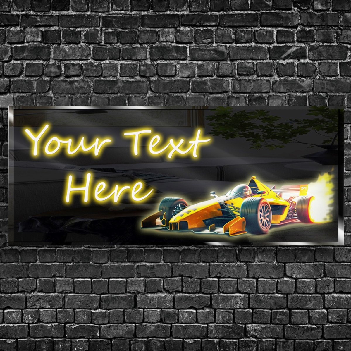 Personalized F1 Neon Sign 600mm X 250mm - madaboutneon