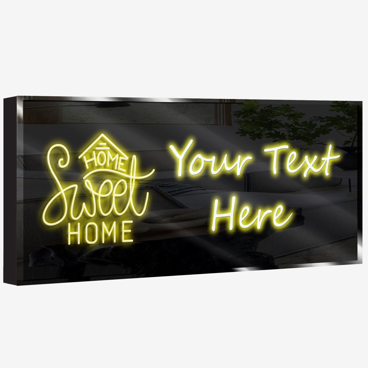 Personalized Home Sweet Home Neon Sign 600mm X 250mm - madaboutneon