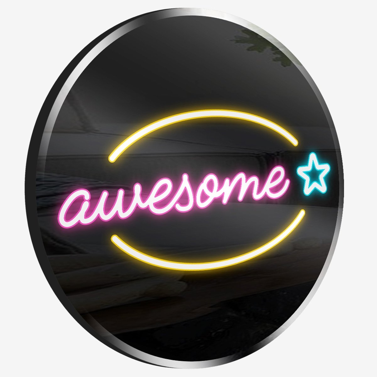 Personalized Neon Sign Awesome - madaboutneon