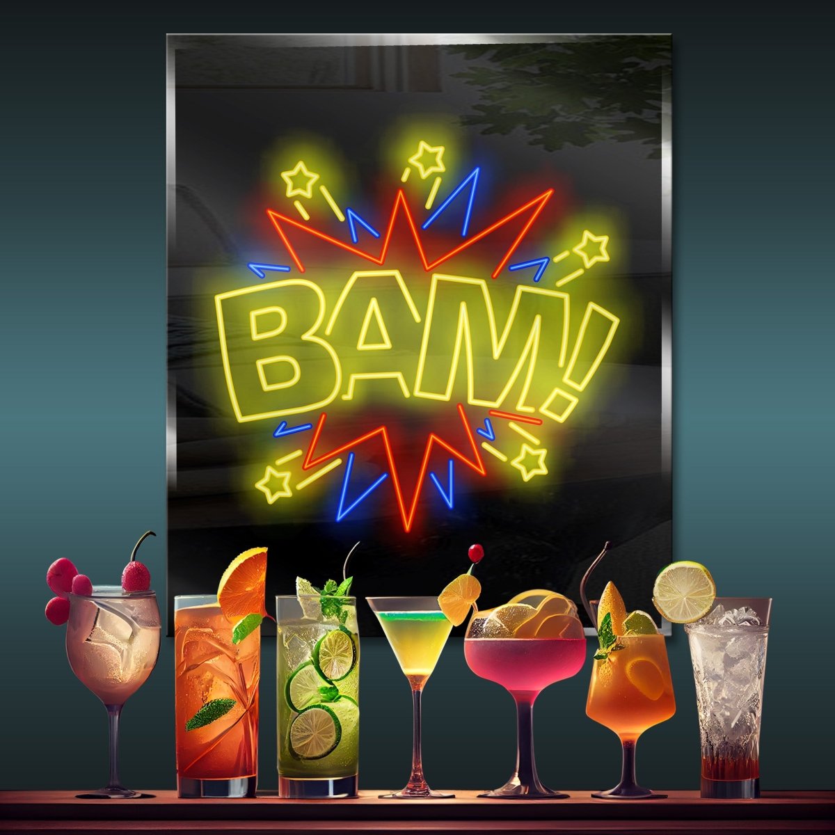 Personalized Neon Sign Bam - madaboutneon