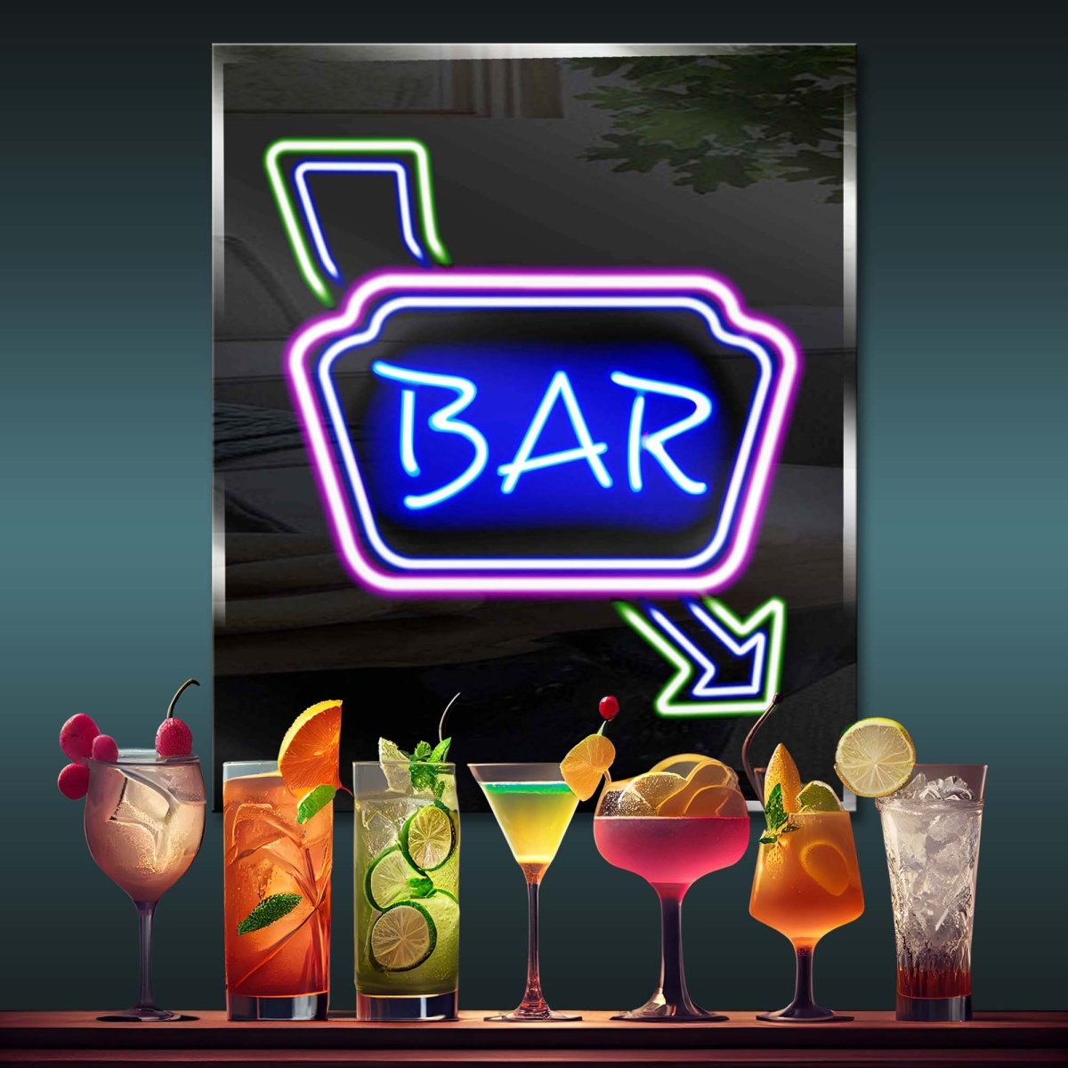 Personalized Neon Sign Bar 23 - madaboutneon
