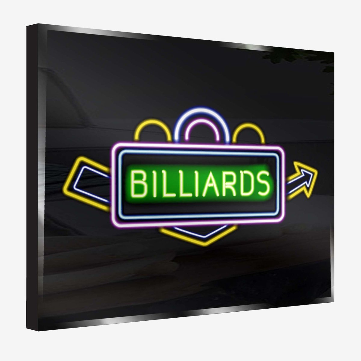 Personalized Neon Sign Billiards - madaboutneon
