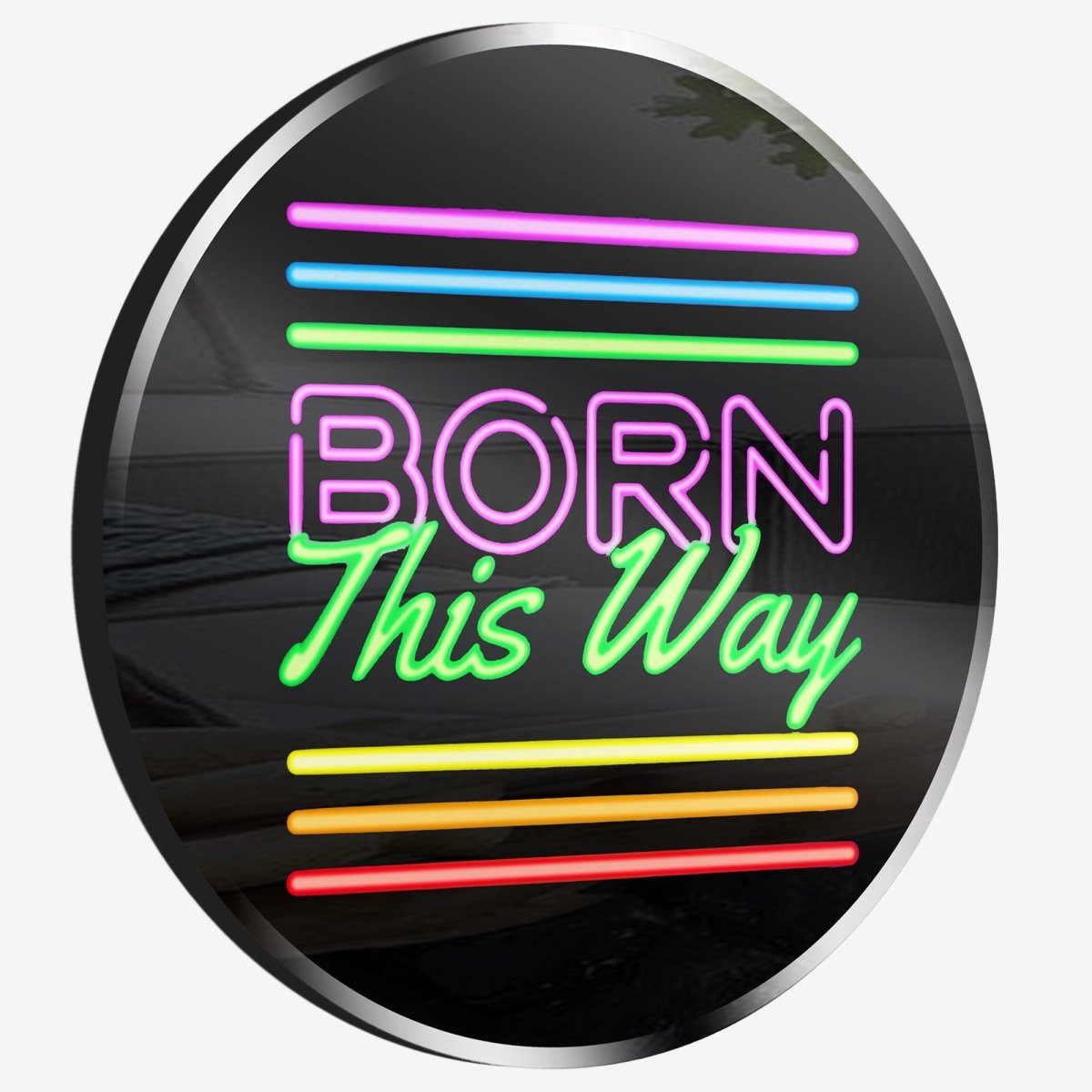 Personalized Neon Sign Born This Way - madaboutneon
