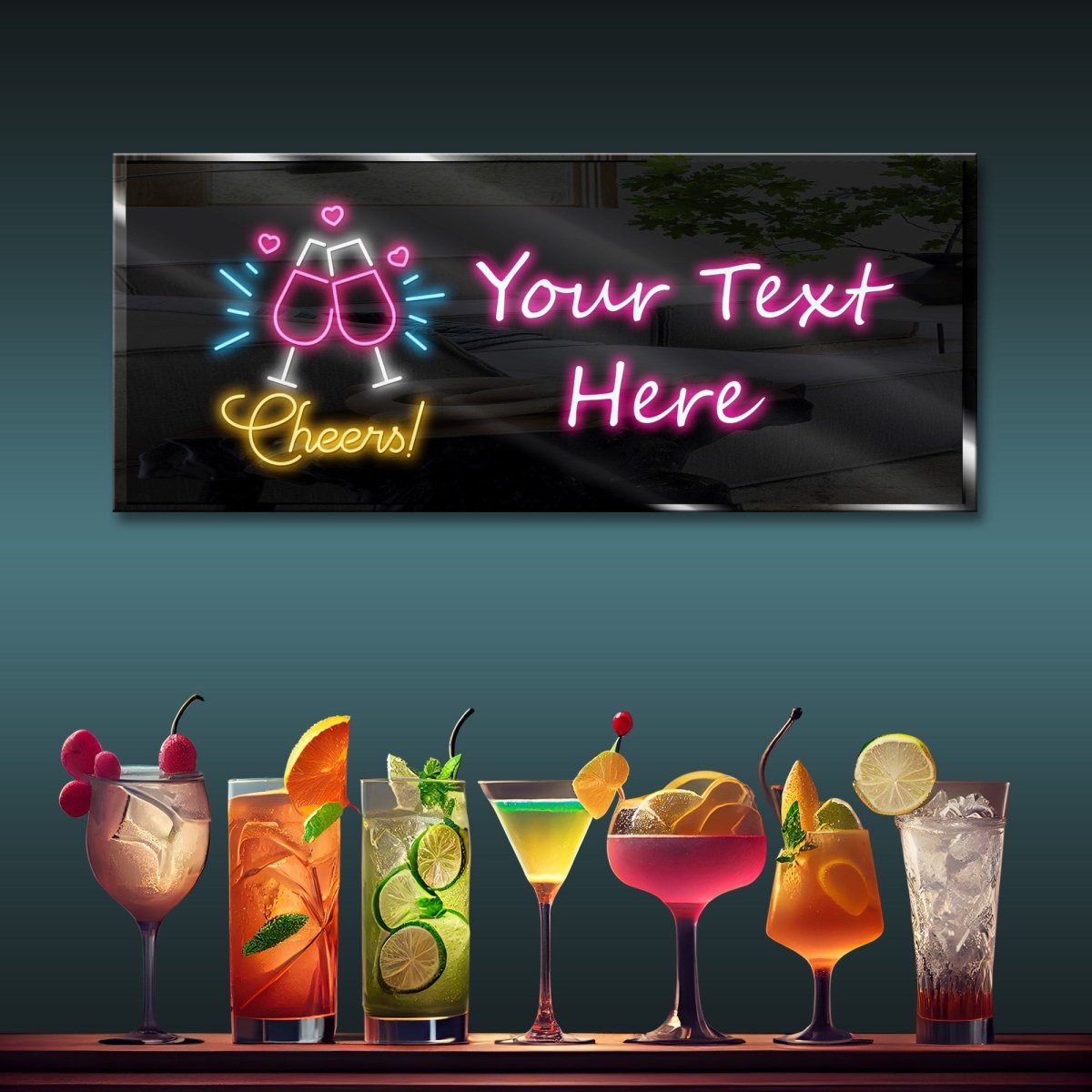 Personalized Neon Sign Cheers 1 - madaboutneon