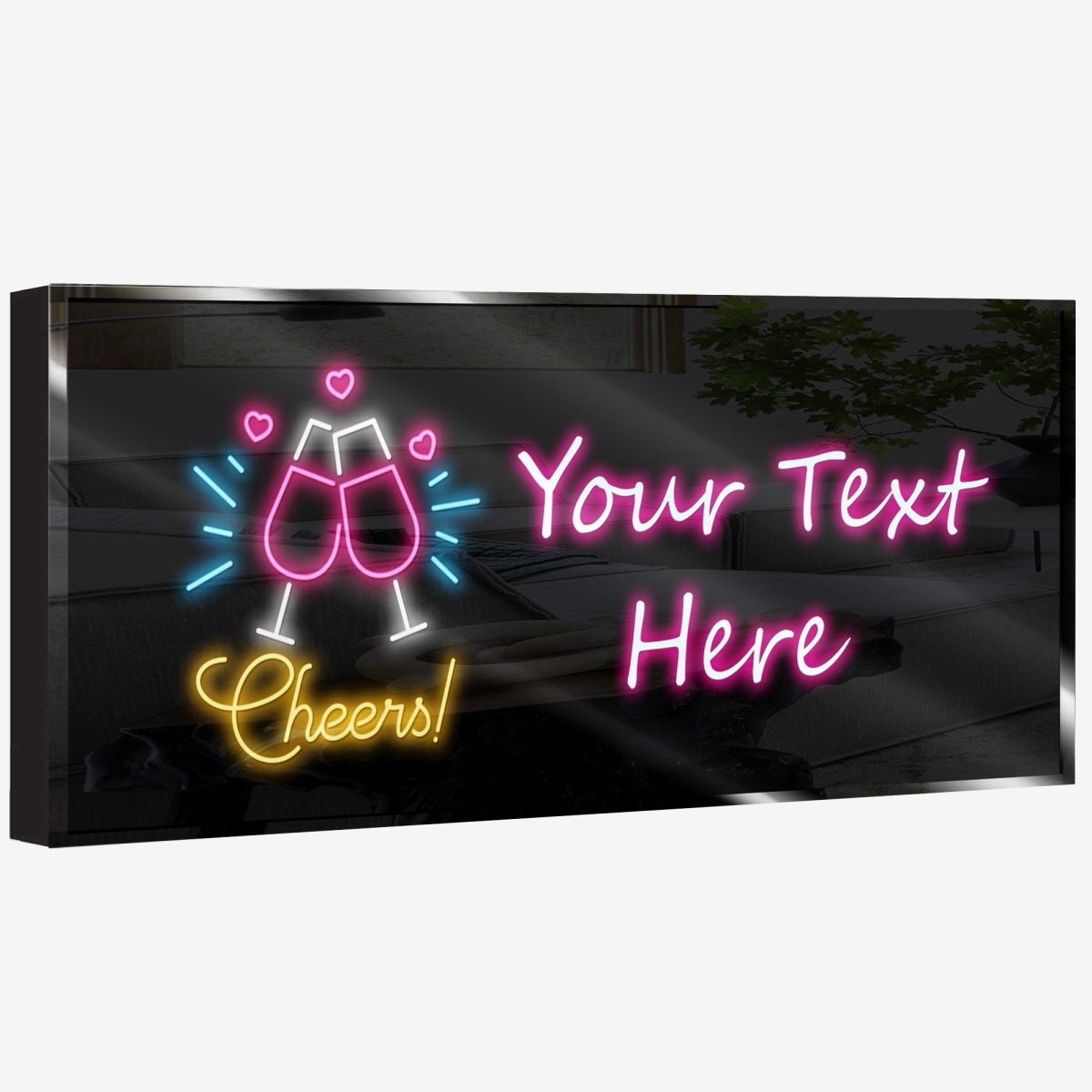 Personalized Neon Sign Cheers 1 - madaboutneon