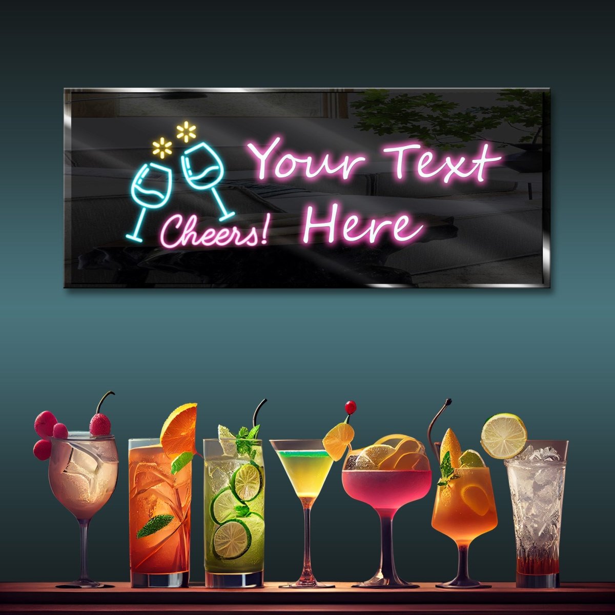 Personalized Neon Sign Cheers 2 - madaboutneon