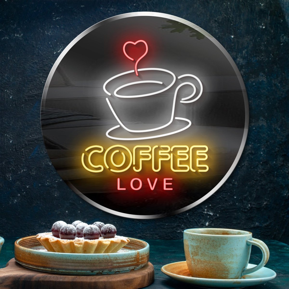Personalized Neon Sign Coffee Love - madaboutneon