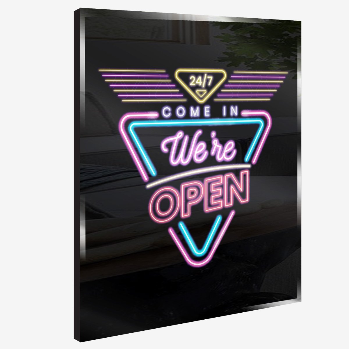 Personalized Neon Sign Come In Were Open - madaboutneon