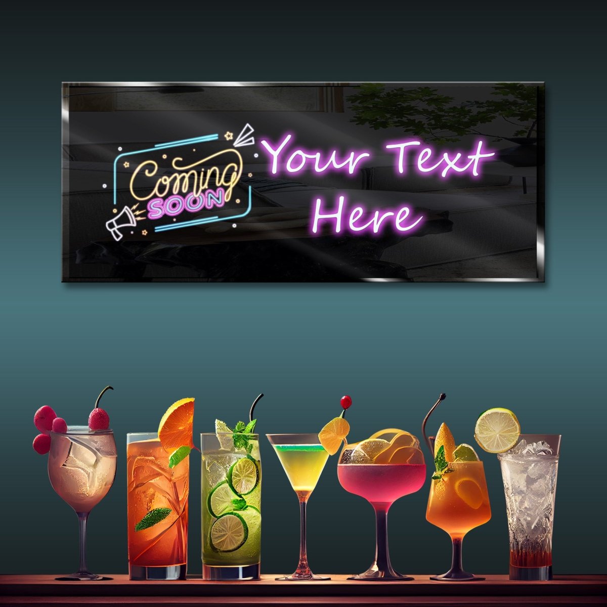 Personalized Neon Sign Coming Soon - madaboutneon