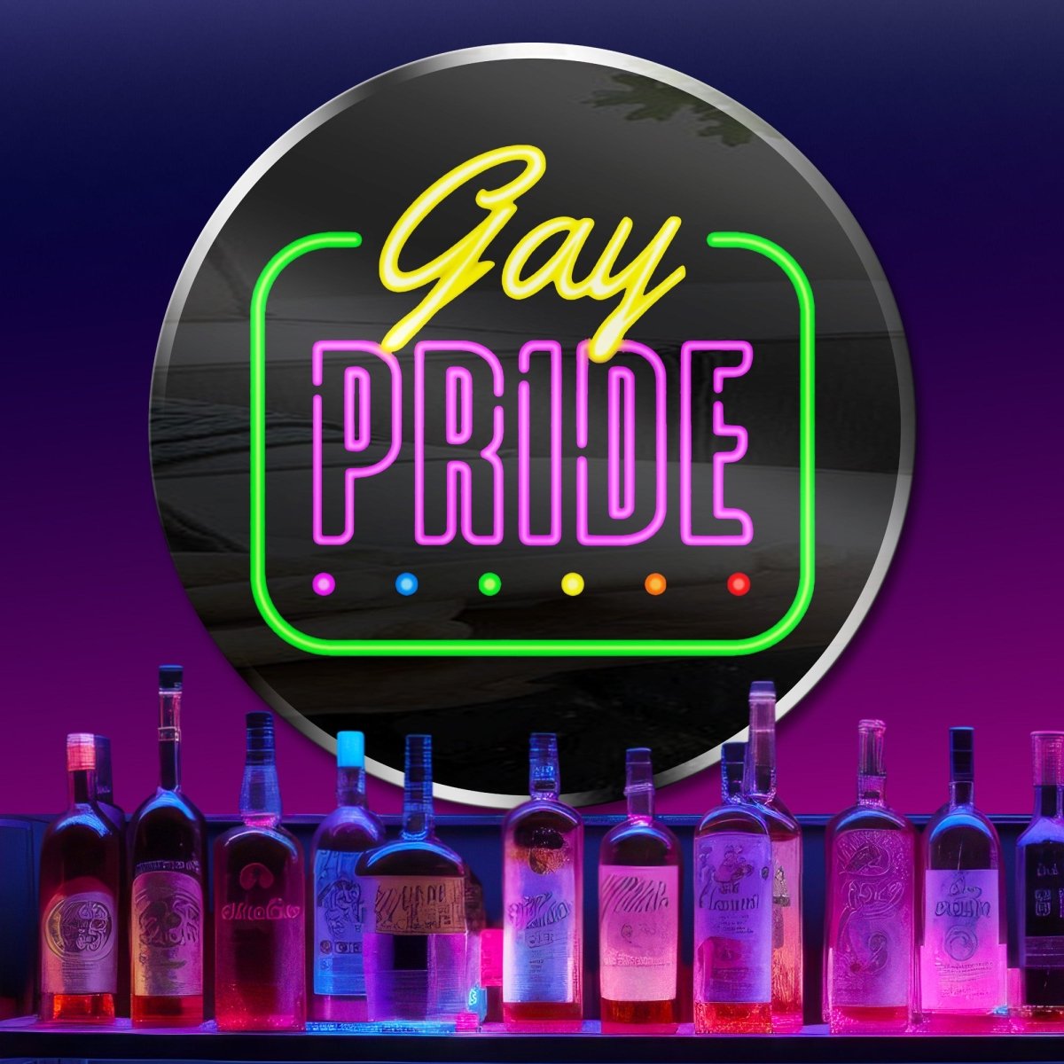 Personalized Neon Sign Gay Pride - madaboutneon