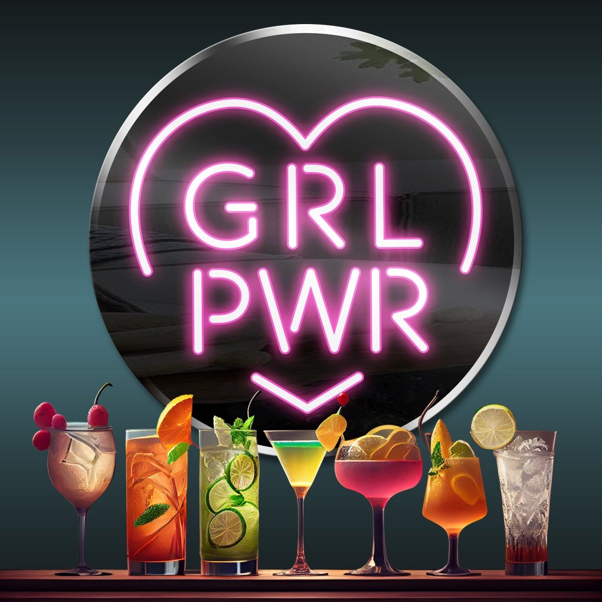 Personalized Neon Sign Girl Power - madaboutneon
