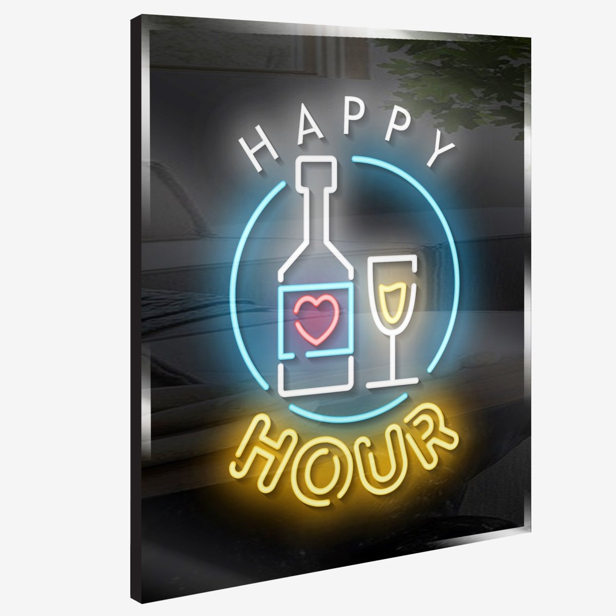 Personalized Neon Sign Happy Hour - madaboutneon