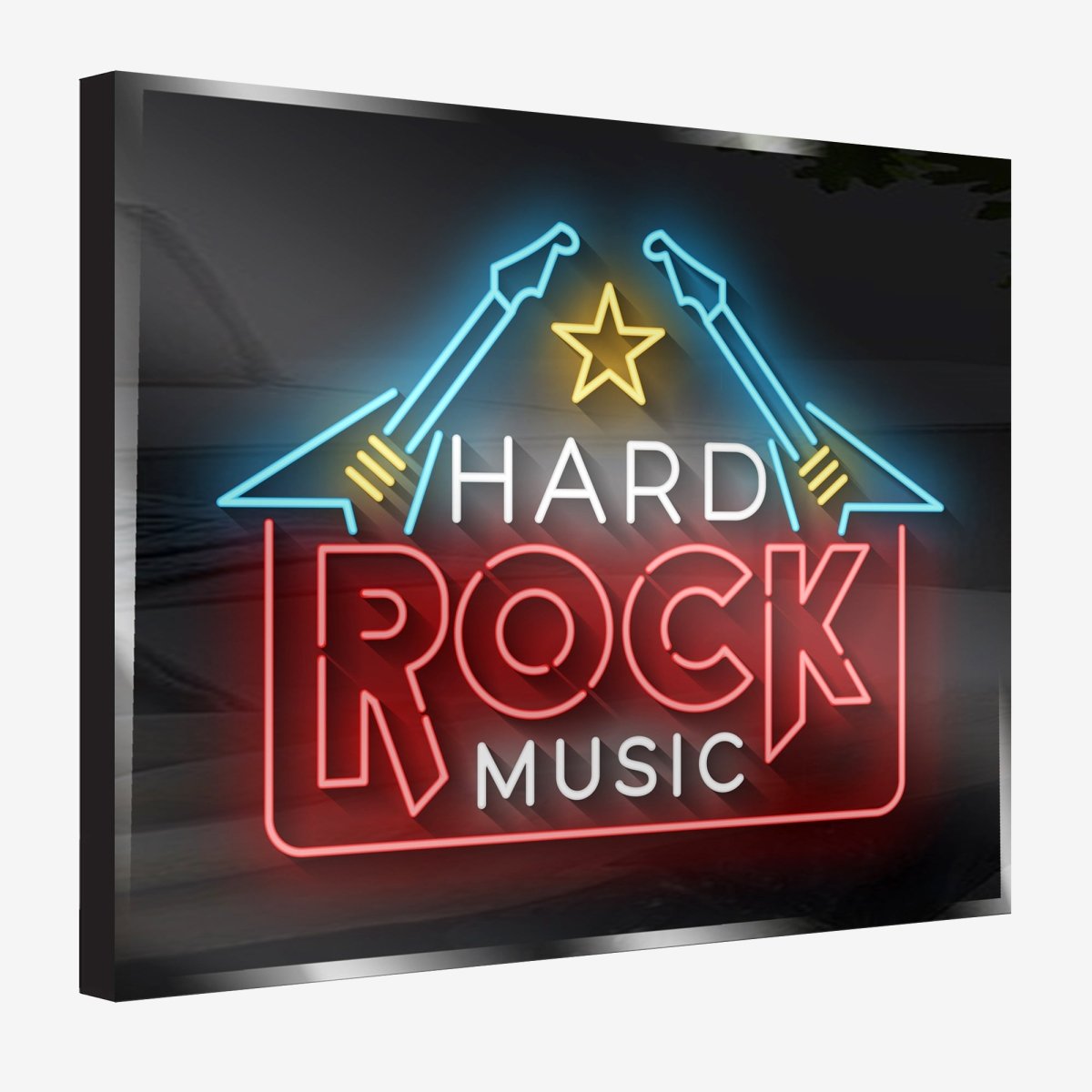 Personalized Neon Sign Hard Rock Music - madaboutneon